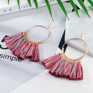Surprise tassel earrings!!!